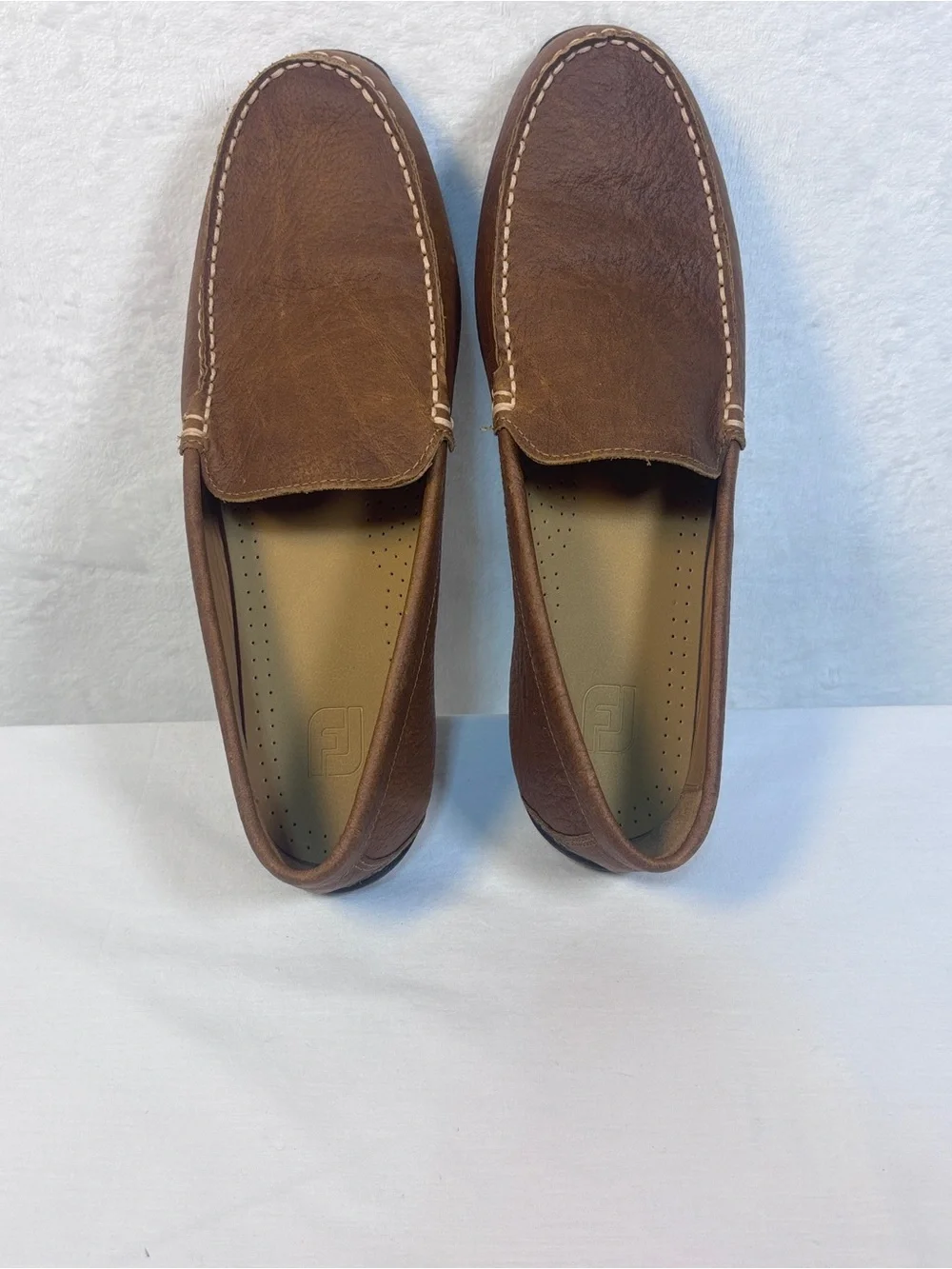 FootJoy FJ Club Casuals Brown Leather Loafers Size 11 #79060